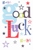 Every inch of this cheerful good luck card sparkles with encouragement, its playful lettering and dancing stars designed to lift spirits in Upper Norwood. The phrase 'Good Luck' emerges in oversized, pastel-blue and cherry-red letters, set among moss-green and rich purple flourishes, their arrangement echoing the joyful diversity of blooms found at our local flower markets. Lemon-lime, navy, and soft lilac stars waltz across a clean white canvas, invoking the feeling of dreams drifting over Crystal Palace on a hopeful evening. The card's crisp, premium texture entices the touch-a tactile echo of the care found in every arrangement from Upper Norwood Florist. Perfect for pressing into the hands of a friend tackling new beginnings or big decisions, this card radiates optimism and heartfelt belief, a simple yet magical reminder that support and encouragement are just a heartbeat away in SE19. It's a little piece of home, lovingly crafted to travel alongside you as you chase new dreams.
